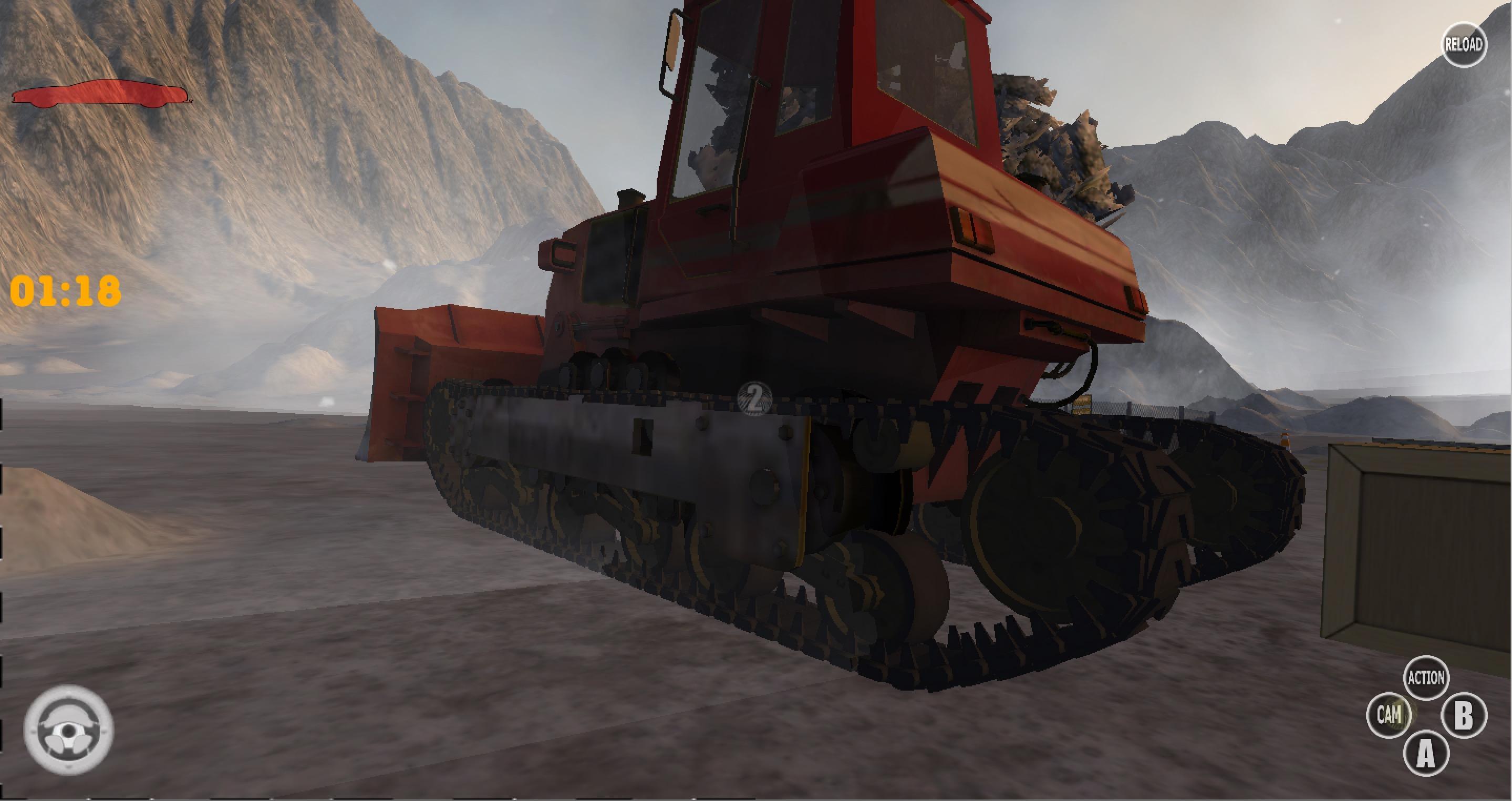 Snow Plough Drive Simulator 3D