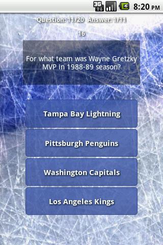 Quiz Challenge NHL