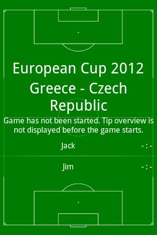 Soccer Tip Game