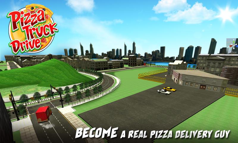 Pizza Truck Drive 3D Game free