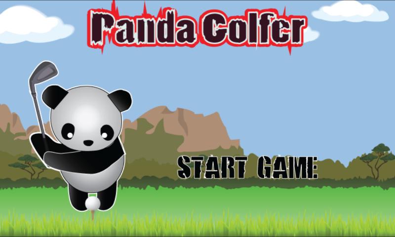 Panda Golfer