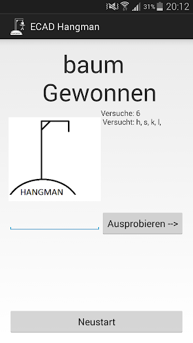 ECAD Hangman Deutsch