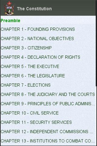 Zimbabwe Constitution