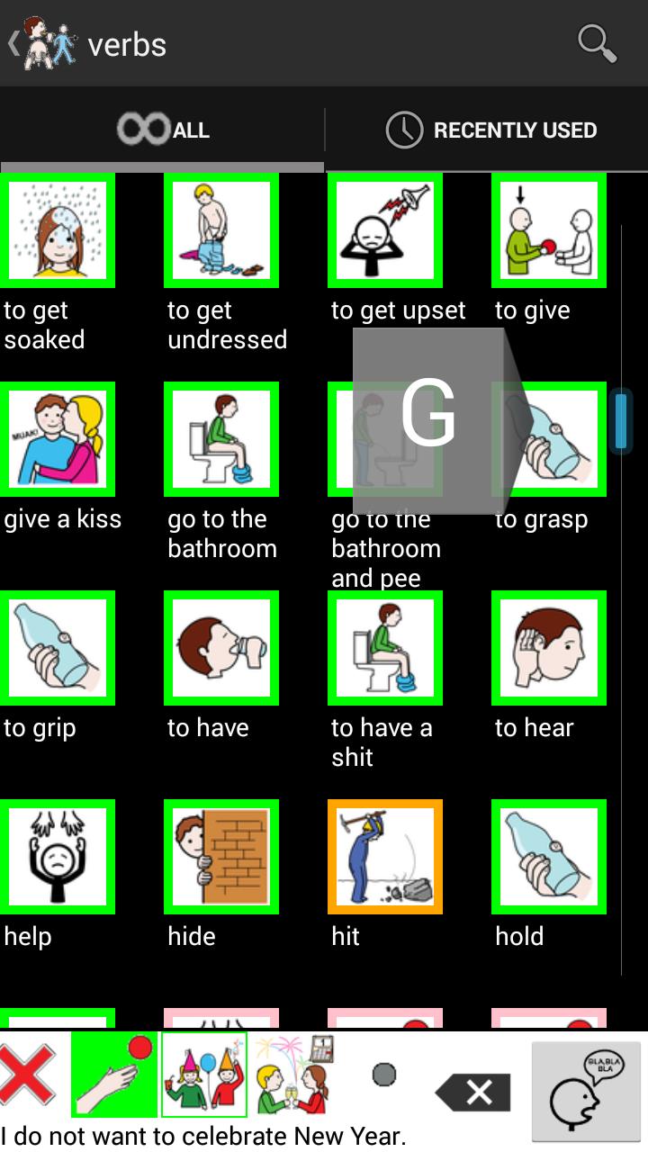 AAC speech communicator