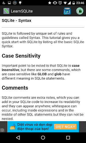 Learn SQLite