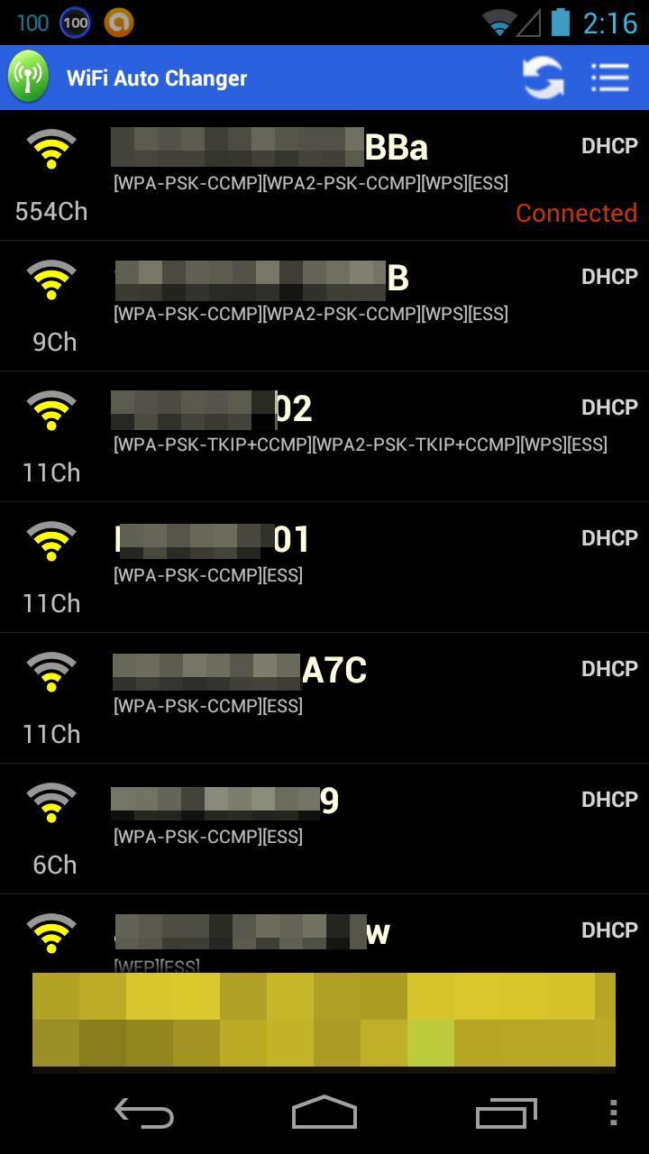 WiFi Auto Changer