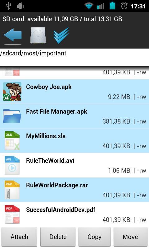 Fast File Manager