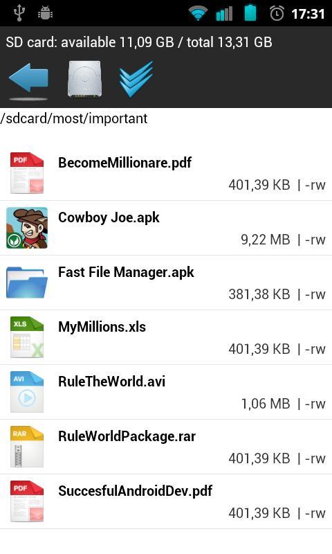 Fast File Manager