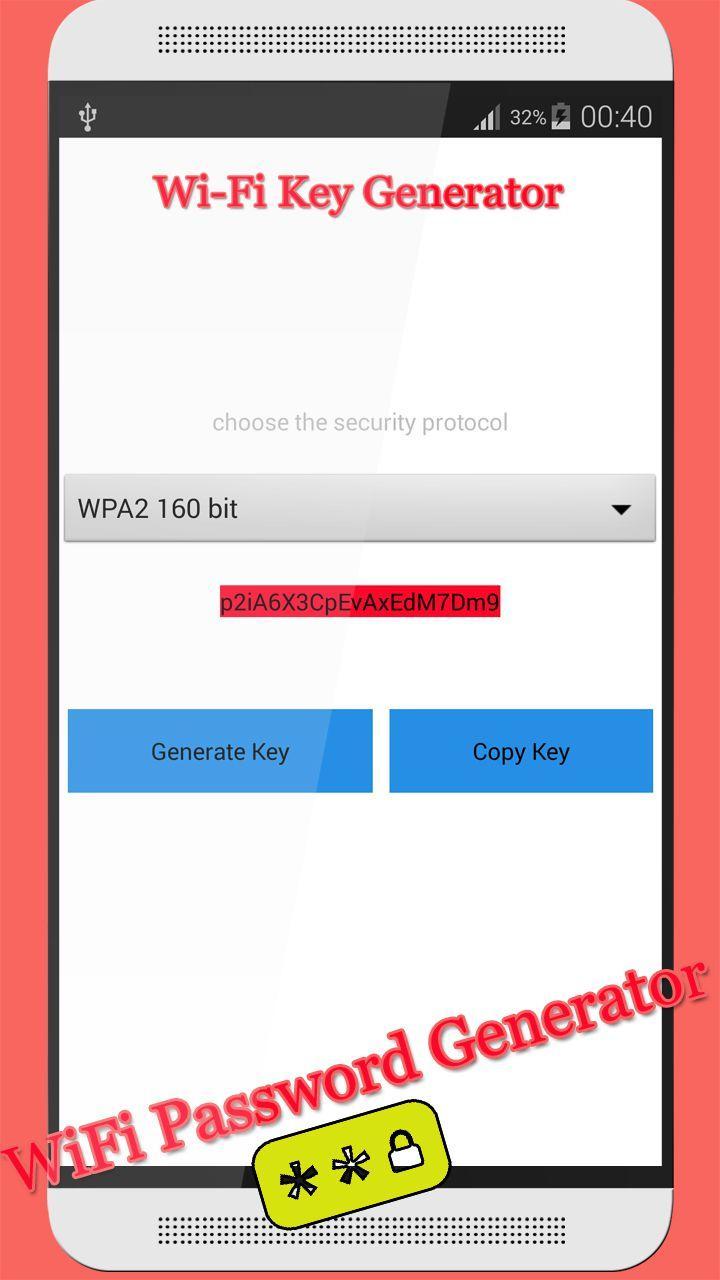 Password Wifi Generator 2015