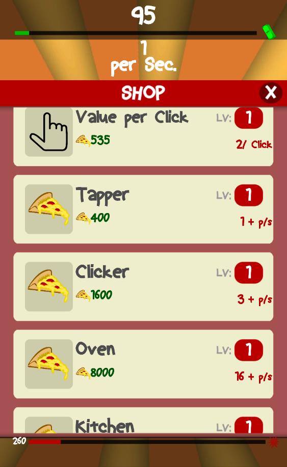 Pizza Clicker