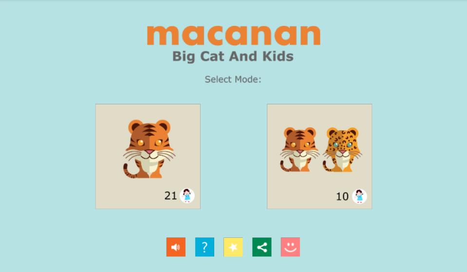 Macanan - Big Cat And Kids