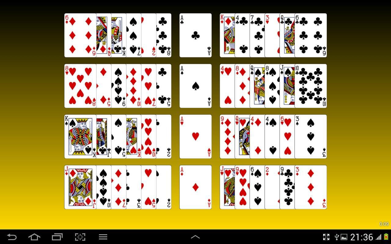 Castle Solitaire Cards