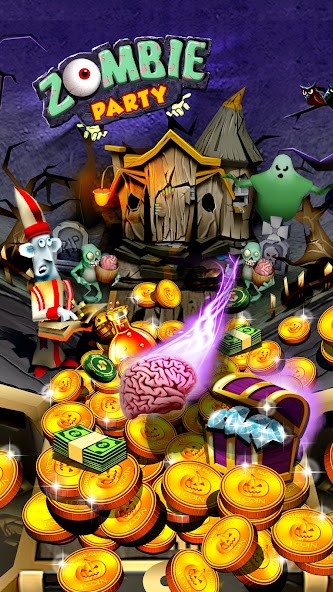 Zombie Ghosts Coin Party Dozer