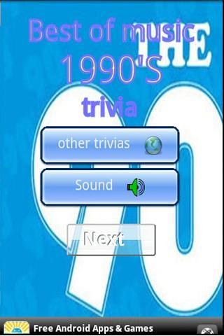 90'S music trivia