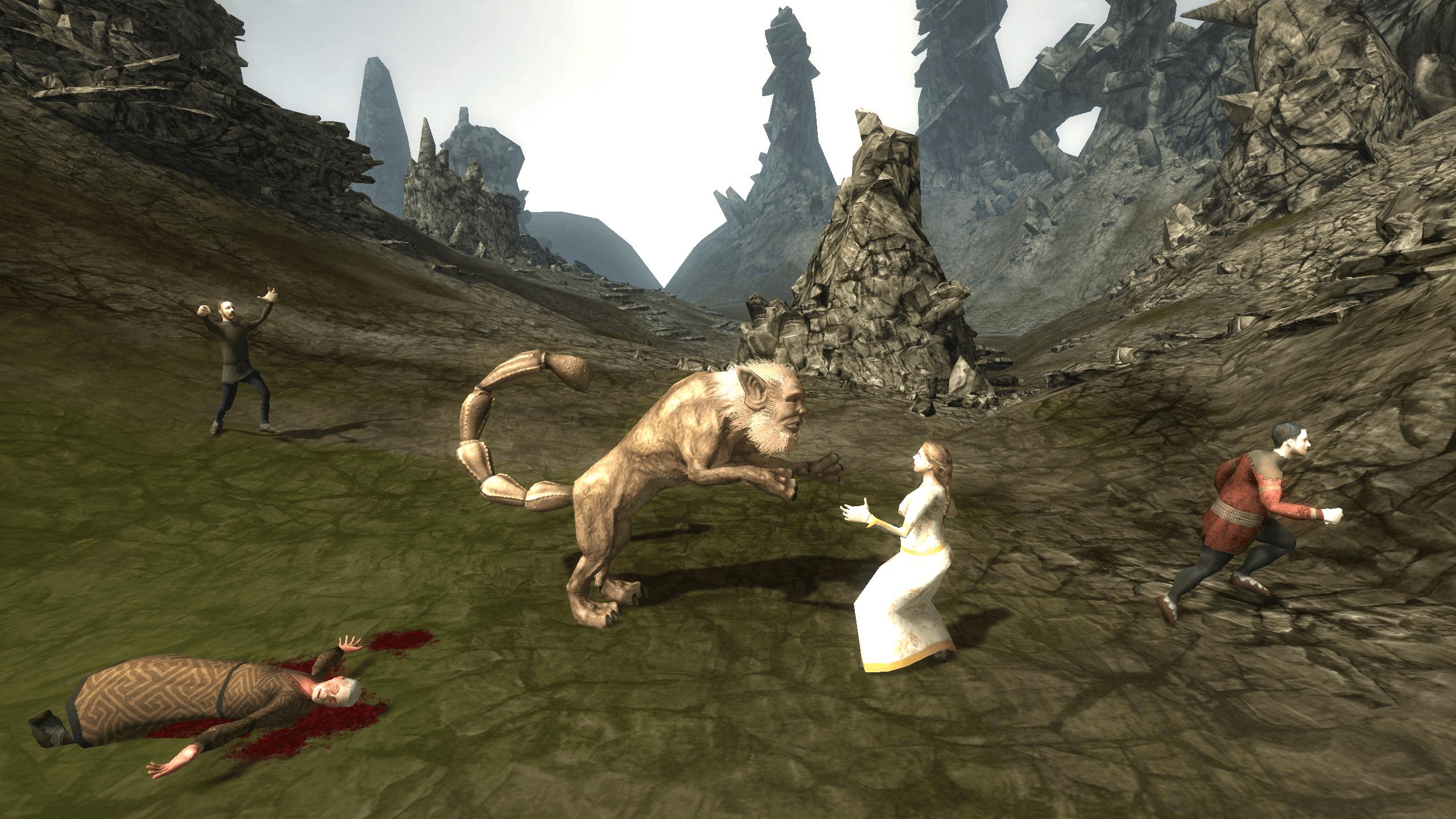 Manticore Simulation 3D