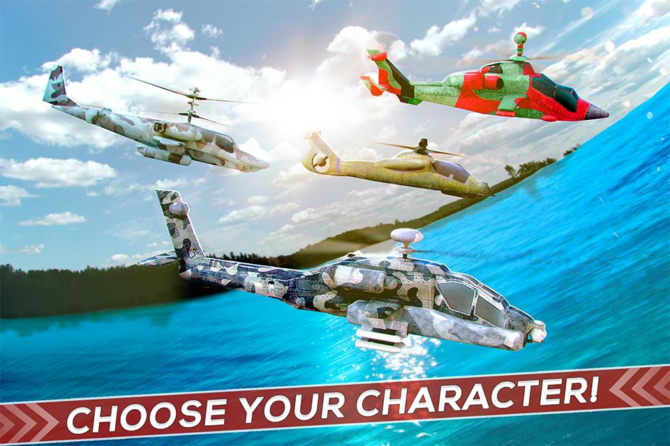 Army Helicopter Shooting Game