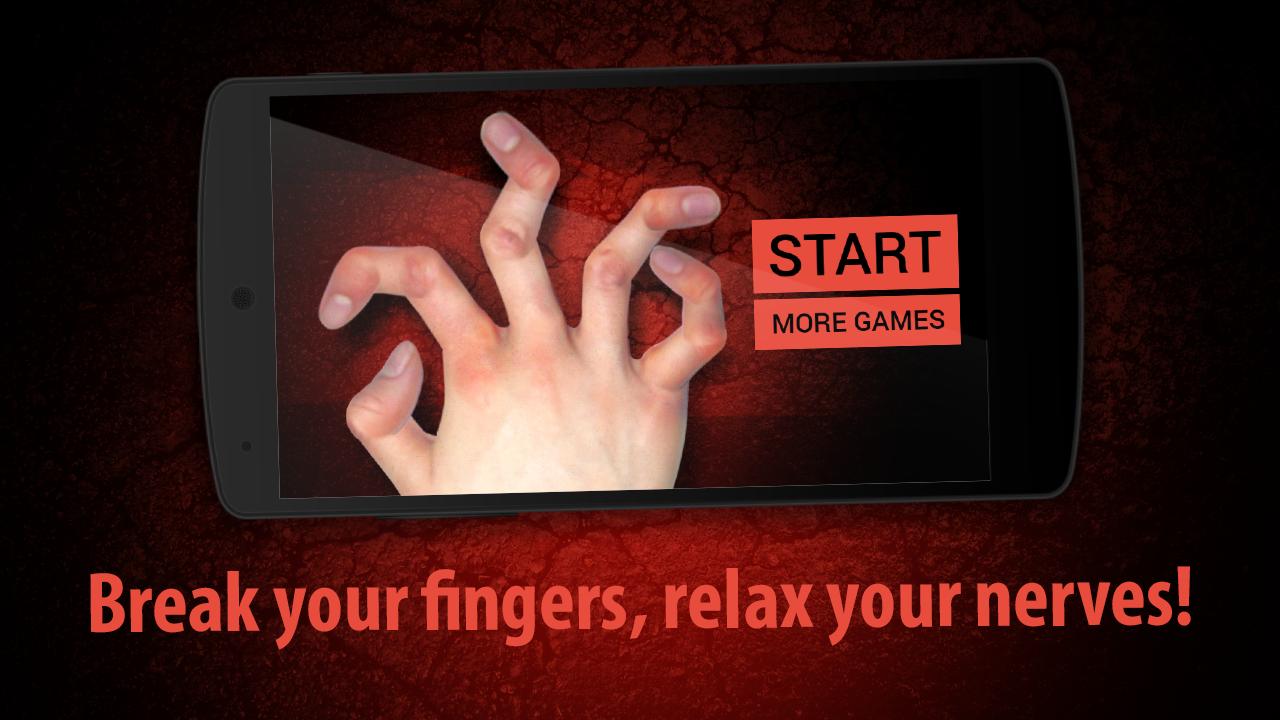 Breaking fingers simulator