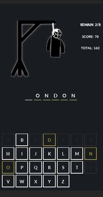 HangMan Hogwarts Quiz Edition