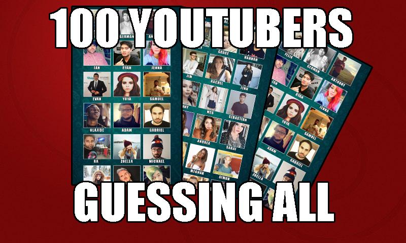 GUESSING YOUTUBERS  2