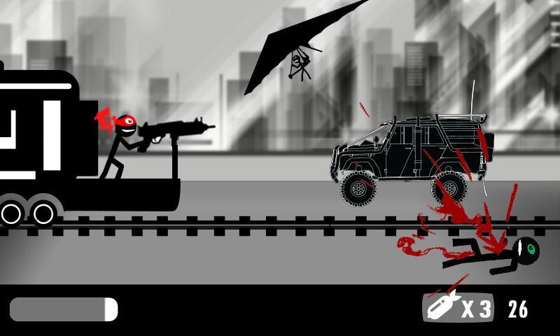 Stickman Train Shooting