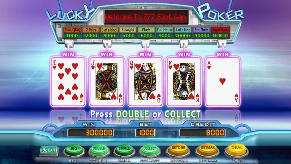 777 Poker Slot Machine 5PK