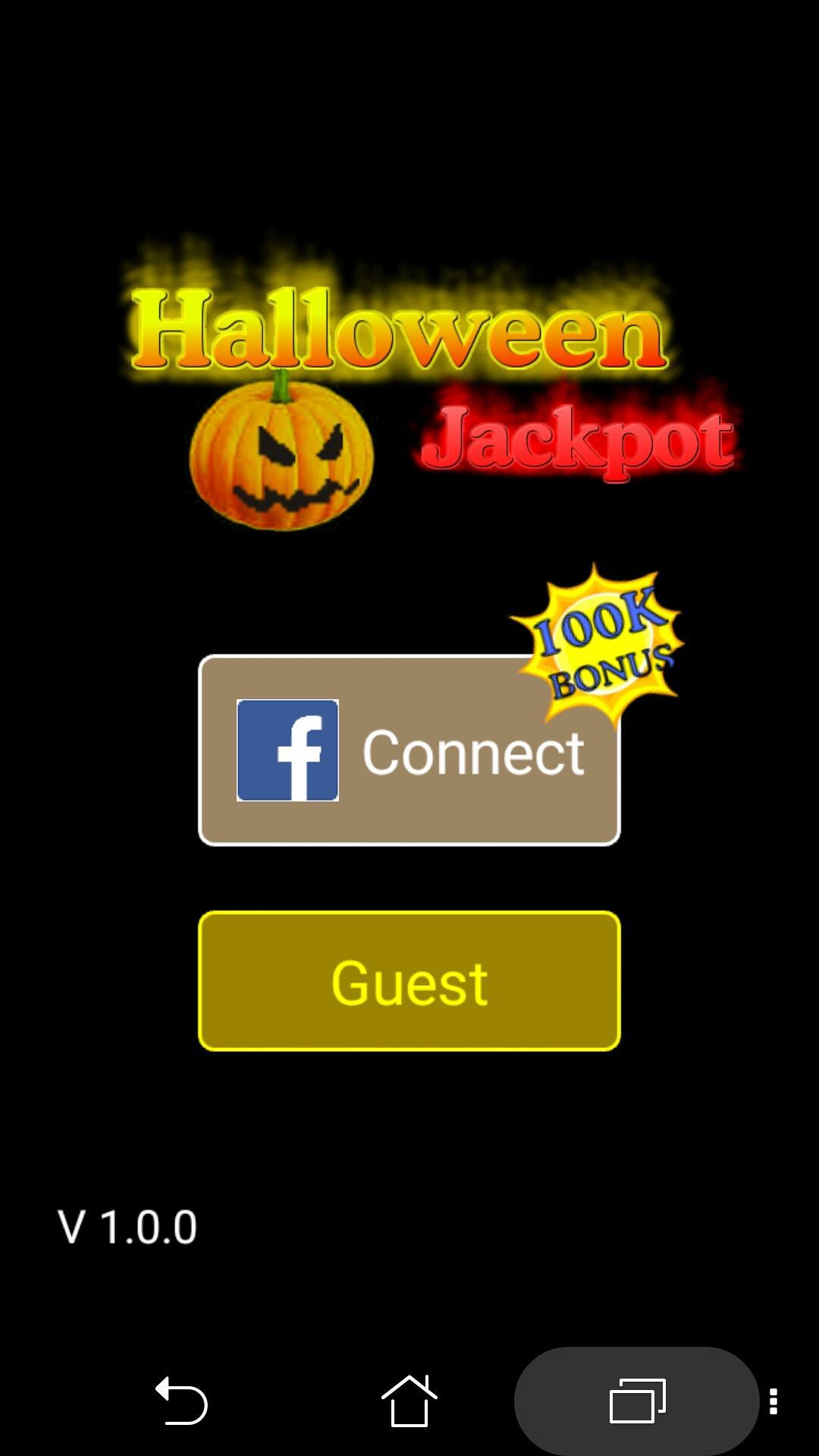 Slot Machine Halloween Jackpot