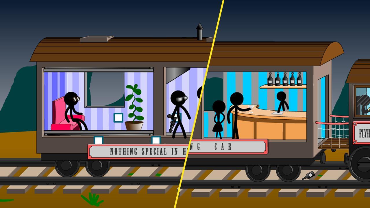 Stickman Death Train