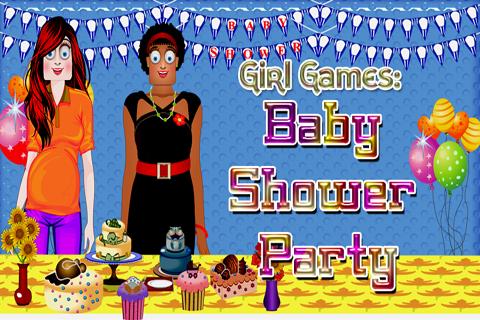 Girl Games : Baby Shower Party