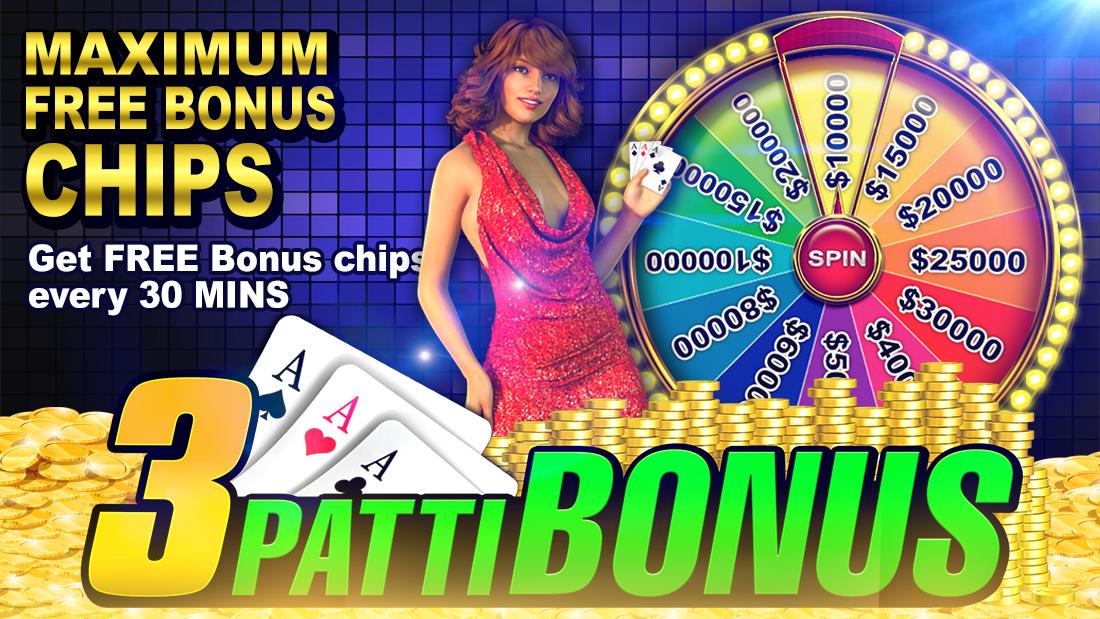 Teen Patti Bonus(Offline Game)