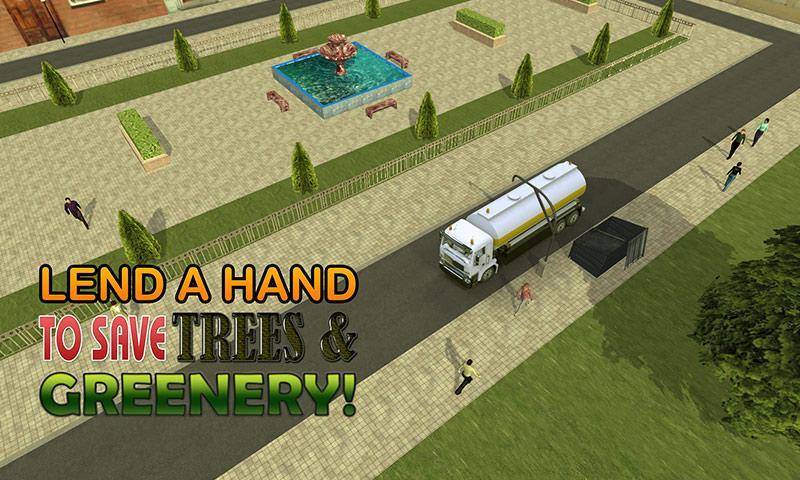 3D Water Truck Simulator