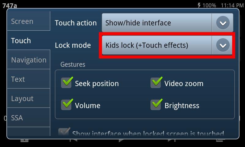 Kids Lock (plugin)