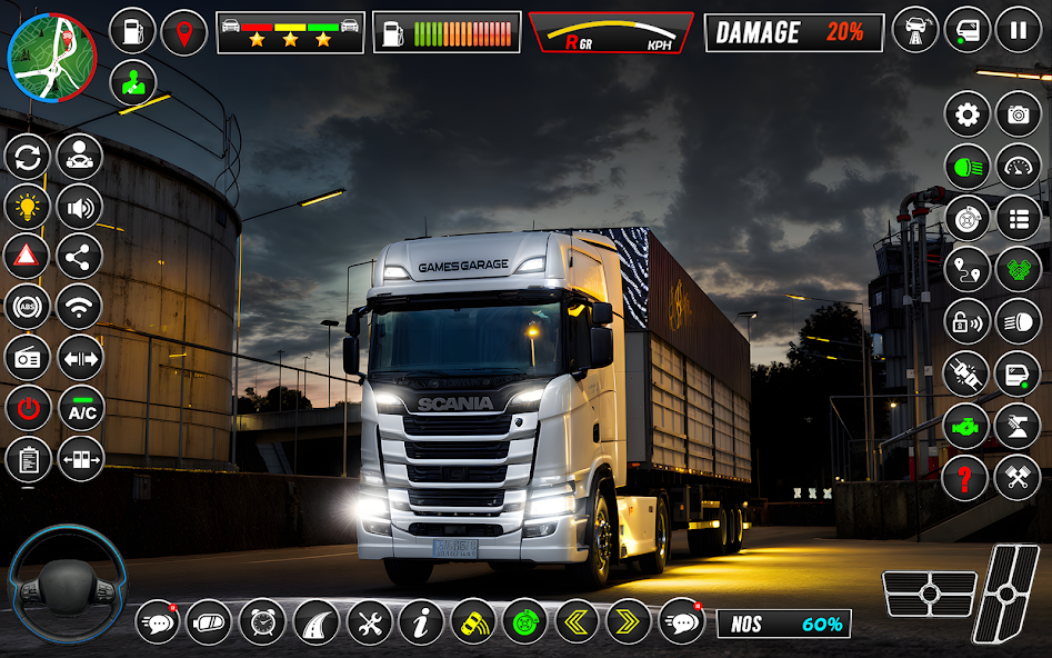 City Cargo Truck Game 3D