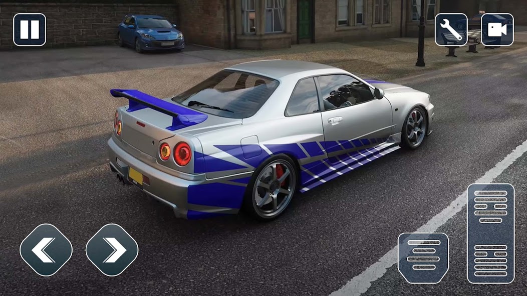 Sport Car Skyline GT-R Race