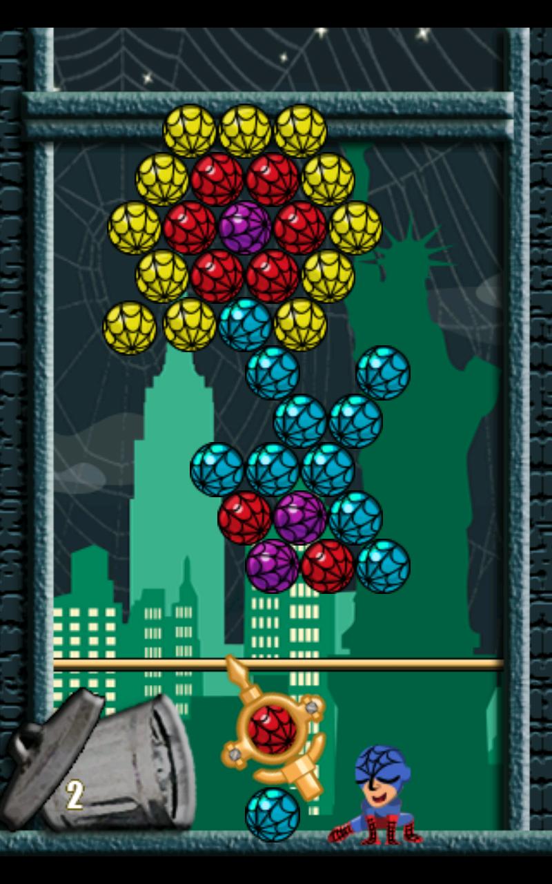 Spider Puzzle Bobble