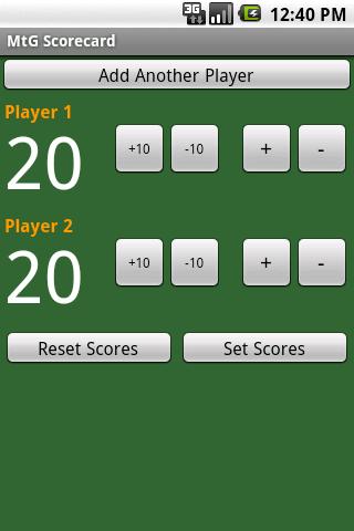 MTG Scorecard