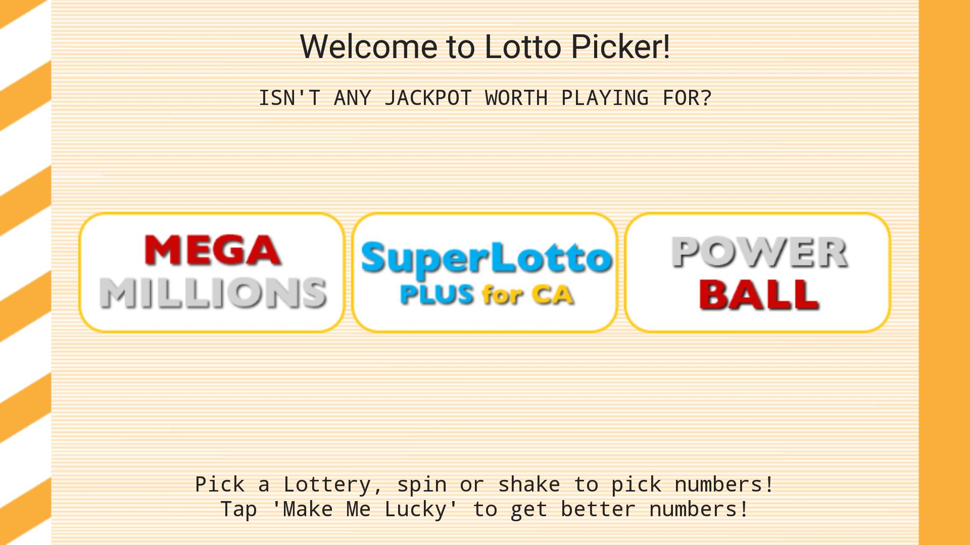 Lotto Number Picker