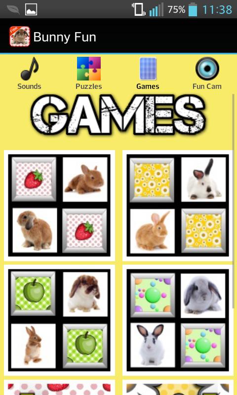 Bunny Games for Kids - Free