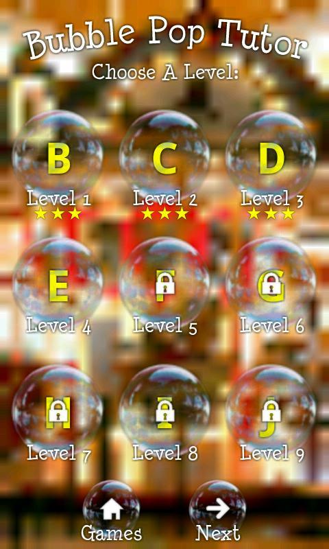 BubblePop Tutor Kids Game Free