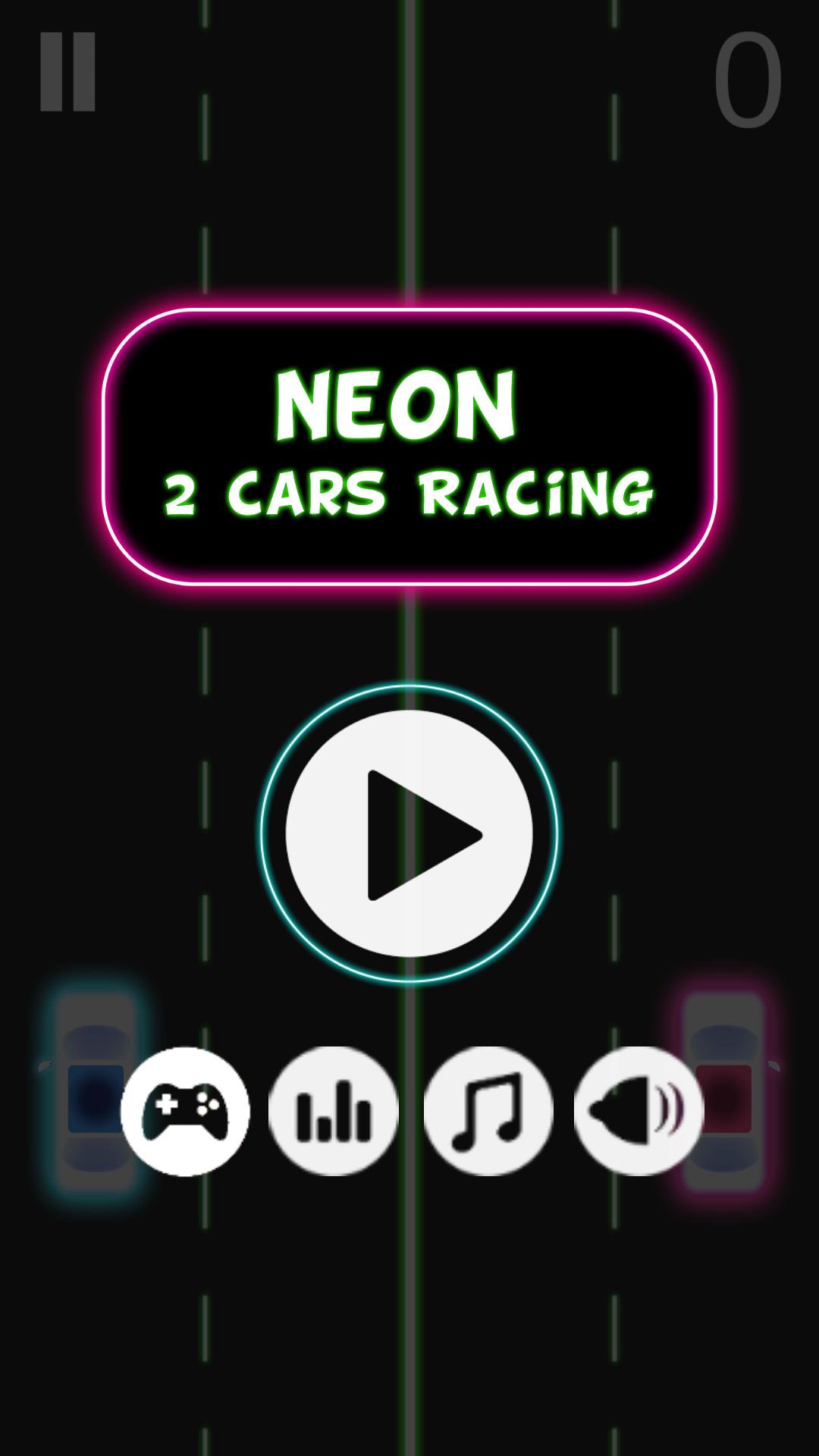 Neon 2 Cars Racing