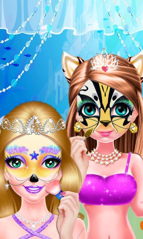 Fashion Princess Face Makeup