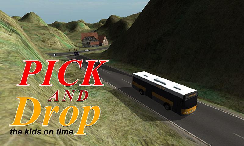 School Bus Simulator: Uphill