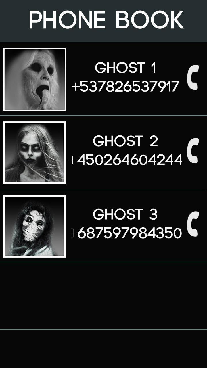 Fake Call Ghost Prank