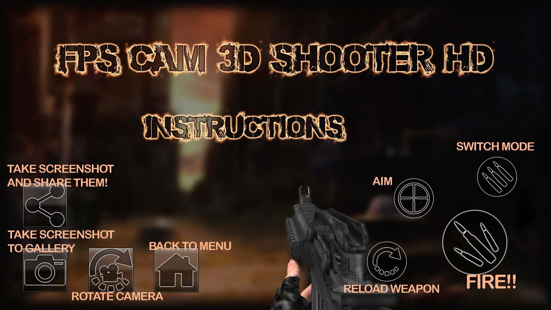 Gun camera 3D FPS Shooter: Star Wars