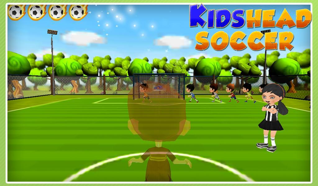 Kids Head Soccer