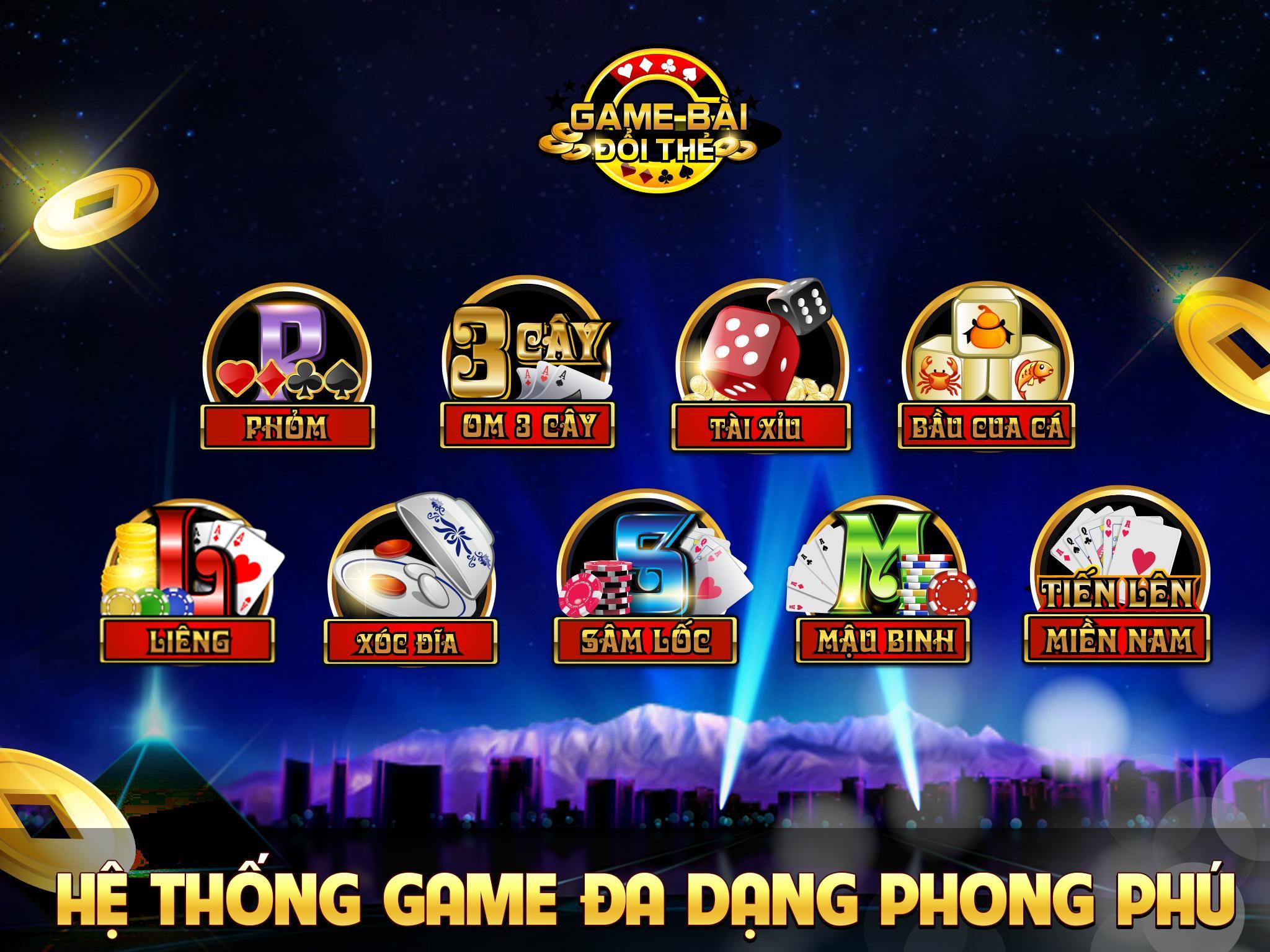 Game bai doi thuong - Danh bai