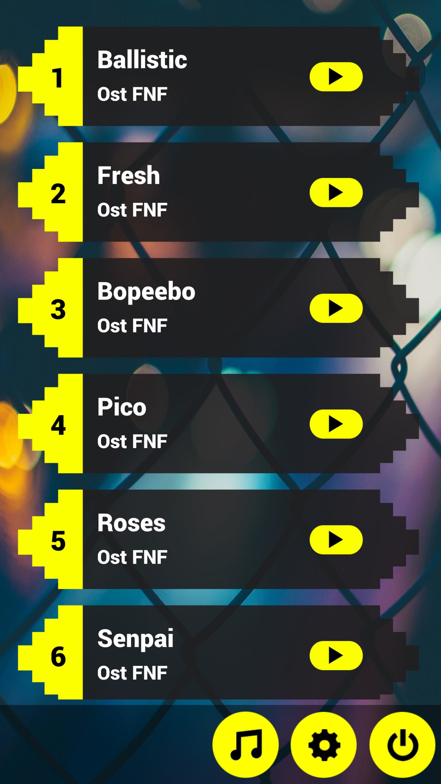 FNF Piano Music Tiles Batlle