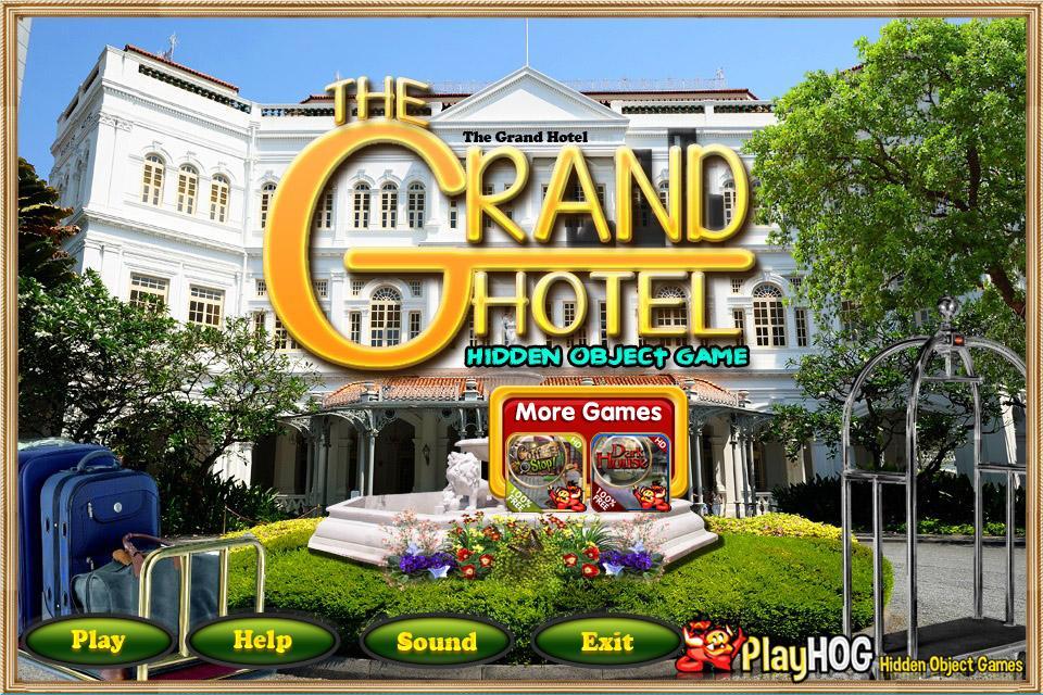 Challenge #77 Grand Hotel Free Hidden Object Games