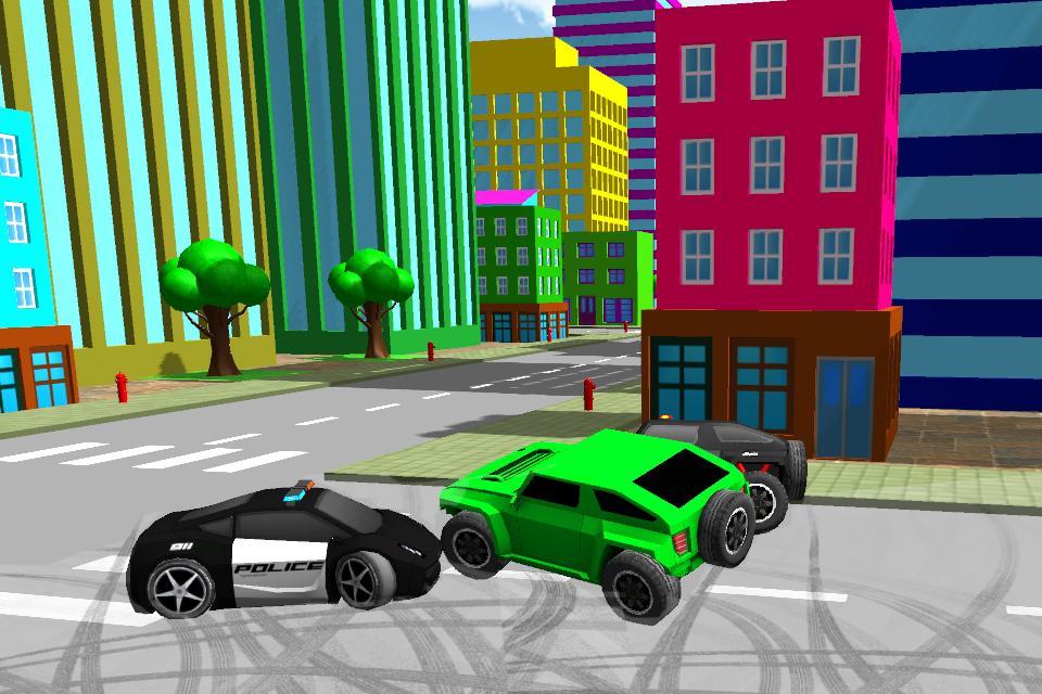 Toy Car Police Chase 3D