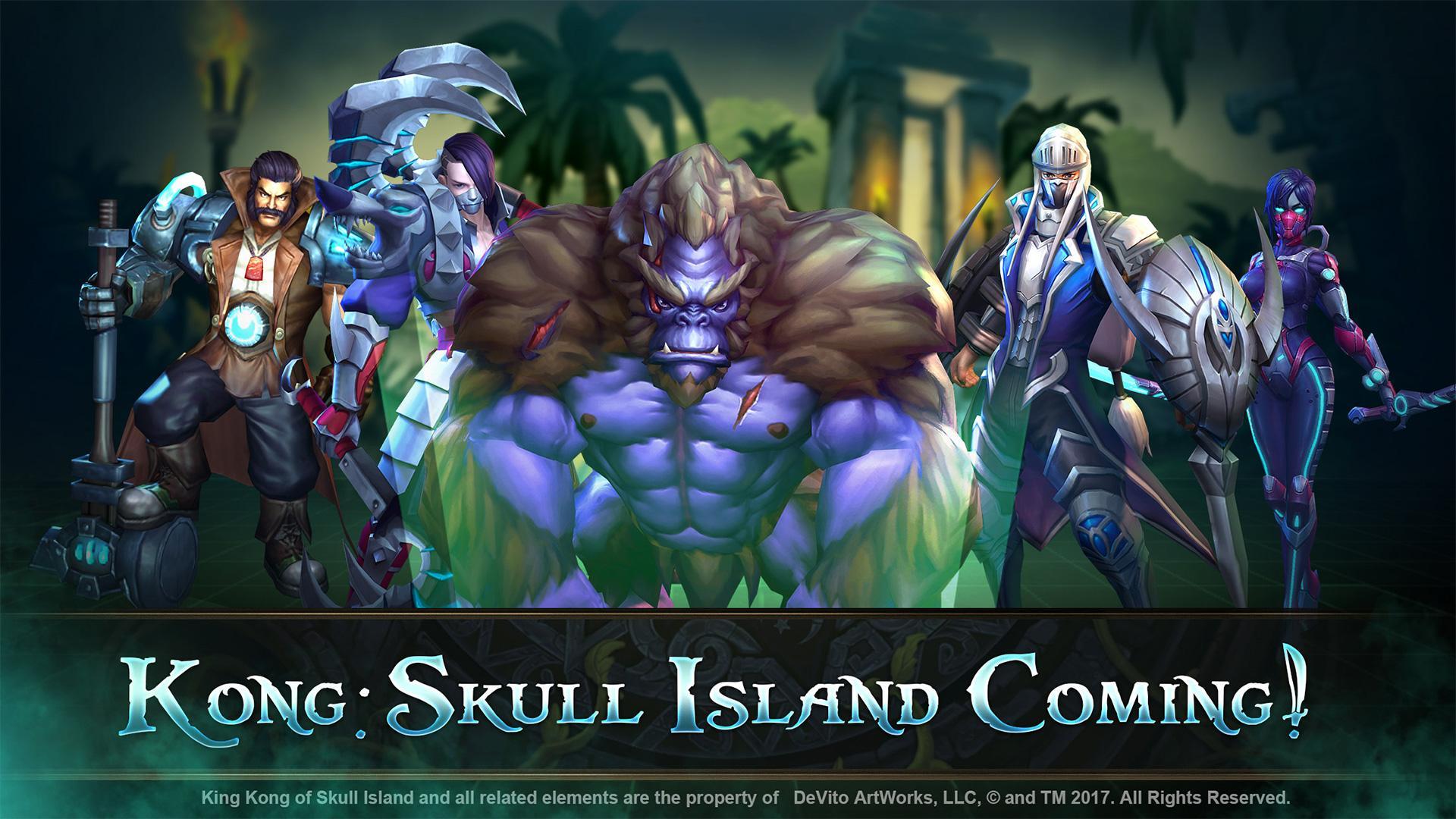 MOBA Legends Kong Skull Island