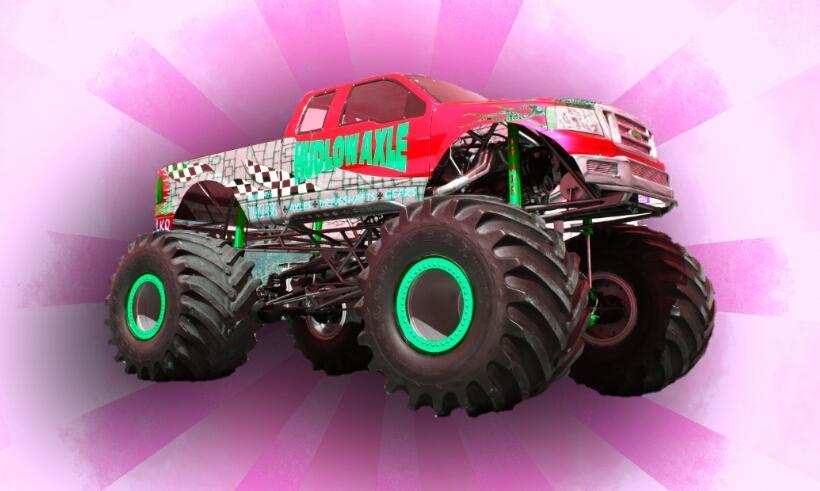 Monster Truck Hill Racing